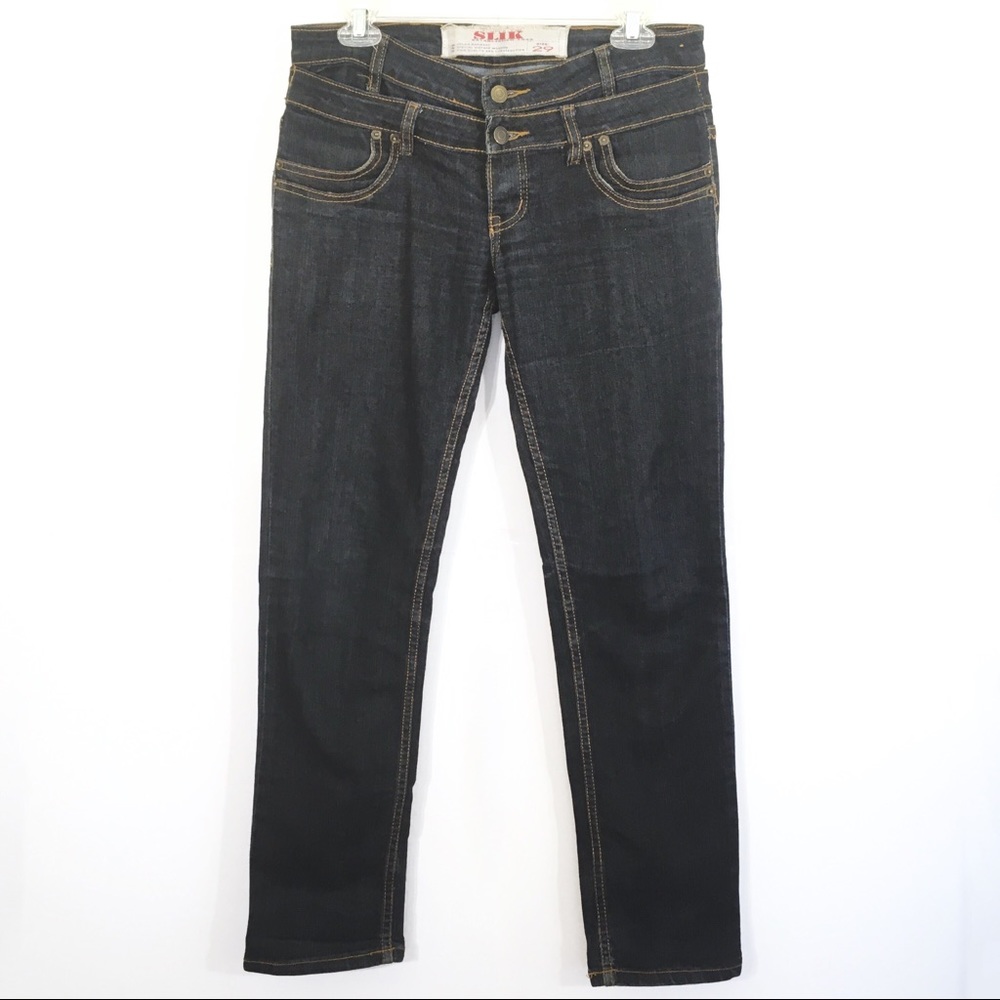 VTG SLIK double waistband Denim Jeans - size 29